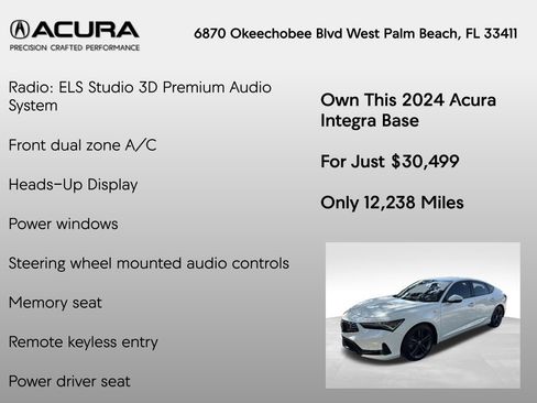 Used 2024 Acura Integra A-Spec FWD image 7