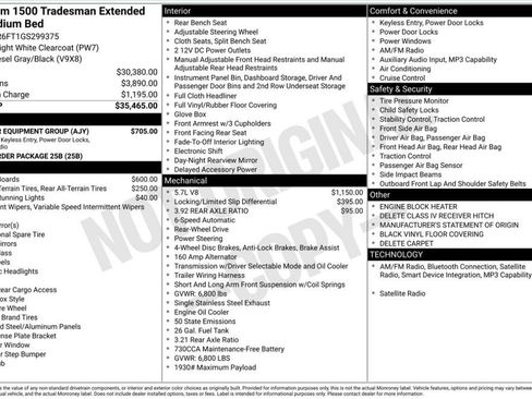 Used 2016 RAM 1500 Tradesman w/ Popular Equipment Group image 3