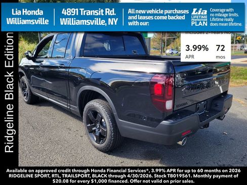 New 2026 Honda Ridgeline Black Edition image 7
