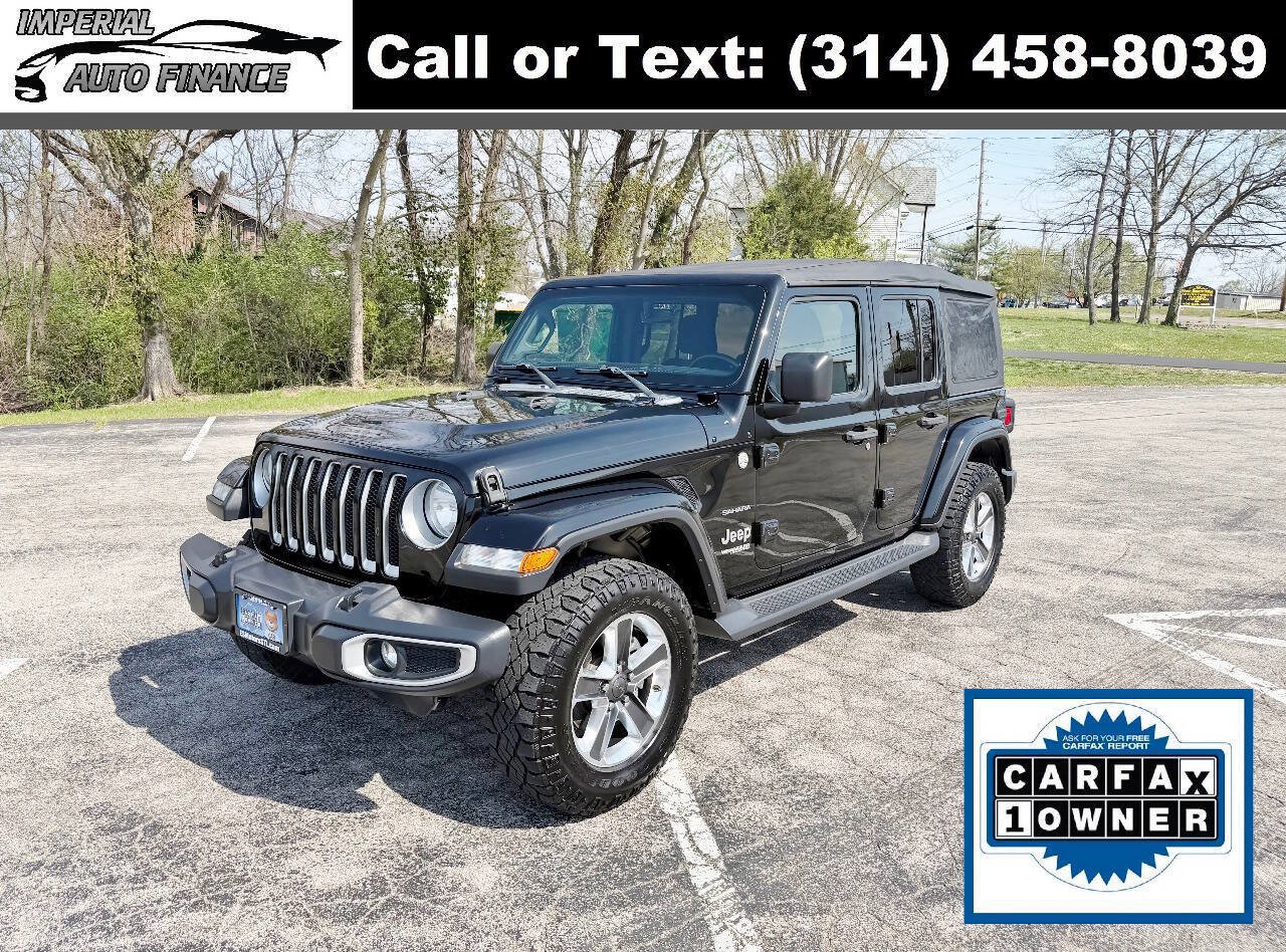 Used 2018 Jeep Wrangler Unlimited Sahara AWD/4WD image 1