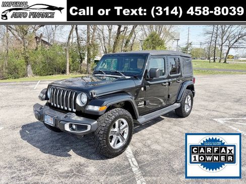 Used 2018 Jeep Wrangler Unlimited Sahara AWD/4WD image 1