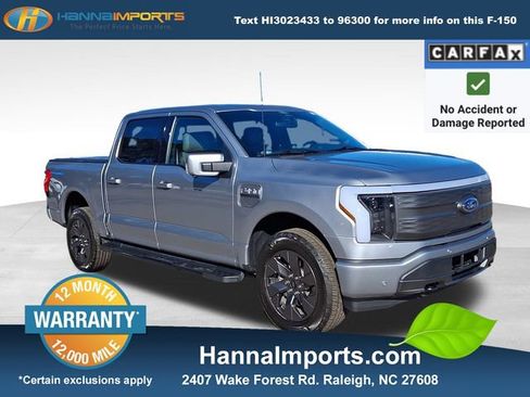 Used 2022 Ford F150 Lightning Lariat w/ Tow Technology Package image 1