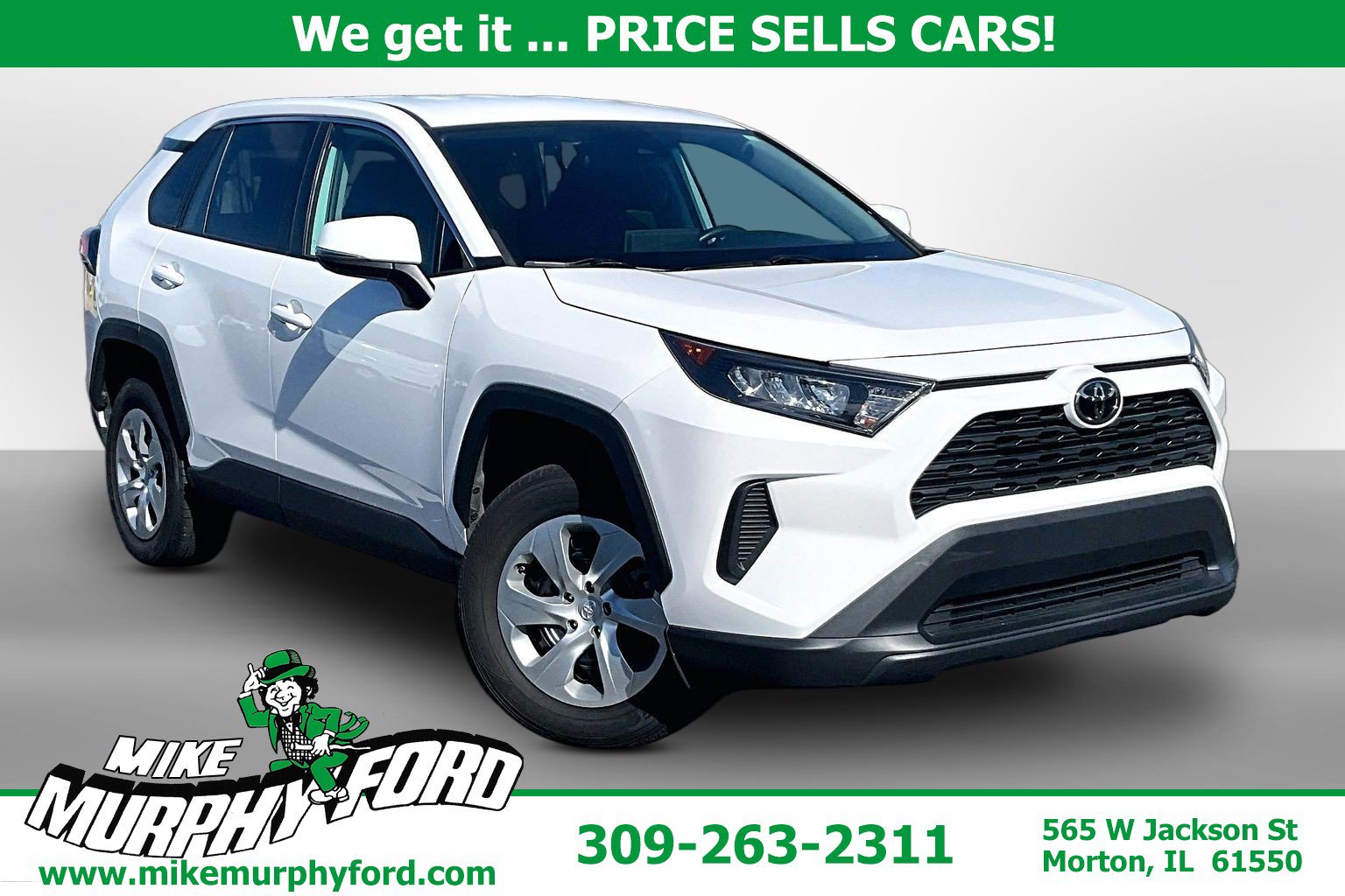 Used 2022 Toyota RAV4 LE w/ Carpet Mat Package (TMS) FWD image 1