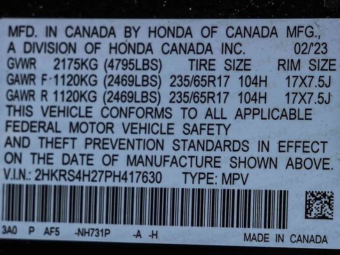 Used 2023 Honda CR-V LX image 28
