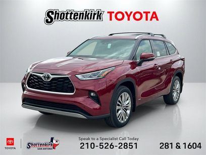New 2026 Toyota Highlander Platinum