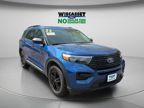 Certified 2022 Ford Explorer XLT w/ Class IV Trailer Tow Package AWD/4WD image 1