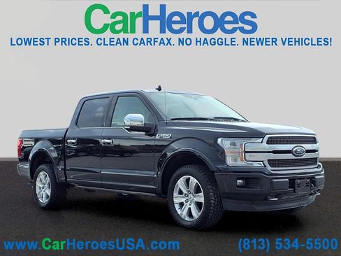 Used 2020 Ford F150 Platinum w/ Technology Package AWD/4WD image 1