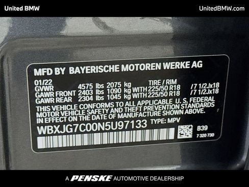 Used 2022 BMW X1 sDrive28i w/ Convenience Package image 15