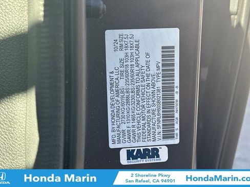 Certified 2025 Honda Odyssey EX-L image 37