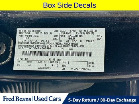 Certified 2023 Ford F150 XLT w/ Equipment Group 302A High AWD/4WD image 38