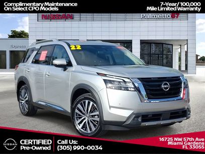 Certified 2022 Nissan Pathfinder Platinum w/ Cargo Package