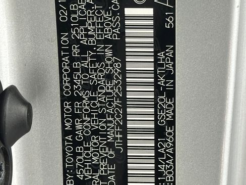 Used 2015 Lexus IS 250C image 19