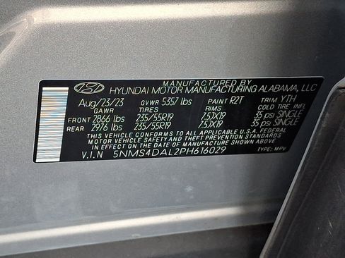 Certified 2023 Hyundai Santa Fe Limited AWD/4WD image 28