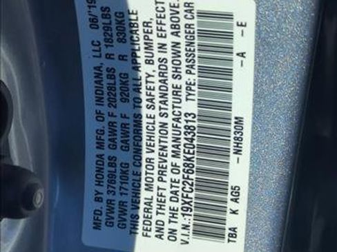 Used 2019 Honda Civic LX image 21