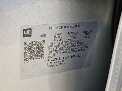 Used 2022 Chevrolet Malibu LT FWD image 32