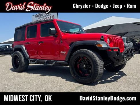 Used 2018 Jeep Wrangler Unlimited Sport AWD/4WD image 1