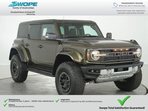 New 2026 Ford Bronco Raptor w/ Interior Carbon Fiber Pack AWD/4WD image 1