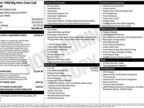 New 2026 RAM 1500 Big Horn AWD/4WD image 39