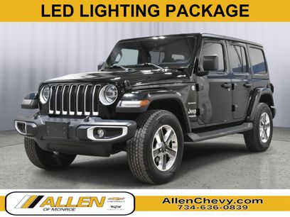 Used 2022 Jeep Wrangler Unlimited Sahara w/ LED Lighting Group