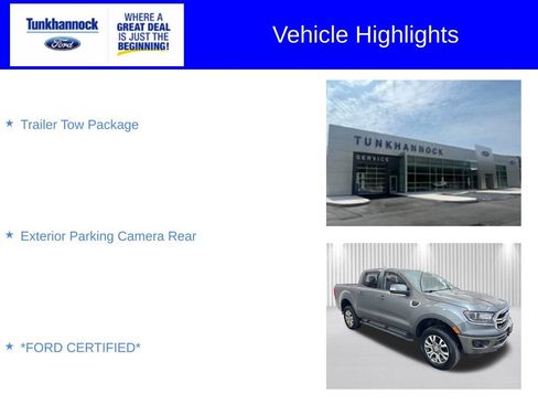 Certified 2021 Ford Ranger Lariat w/ Trailer Tow Package image 6