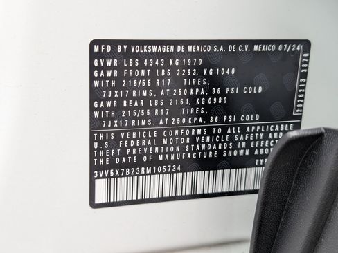 Used 2024 Volkswagen Taos S image 34