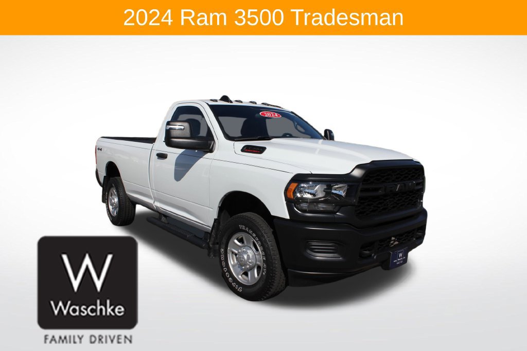 Used 2024 RAM 3500 Tradesman w/ Snow Chief Group AWD/4WD image 1