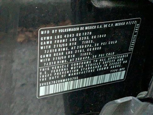 Used 2022 Volkswagen Taos SE image 14