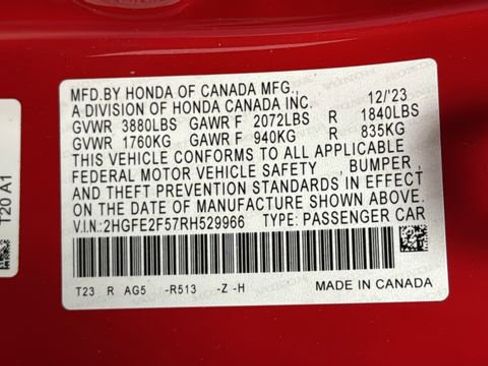 Used 2024 Honda Civic Sport image 25