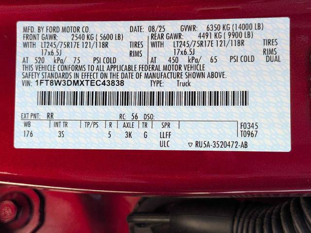 Certified 2026 Ford F350 XLT w/ 360-Degree Camera Package AWD/4WD image 33