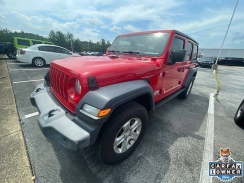 Used 2018 Jeep Wrangler Unlimited Sport S AWD/4WD image 1