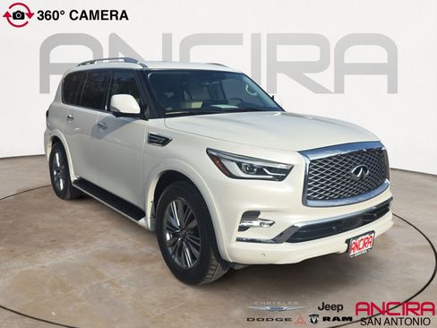 Used 2022 INFINITI QX80 Luxe w/ Cargo Package image 1