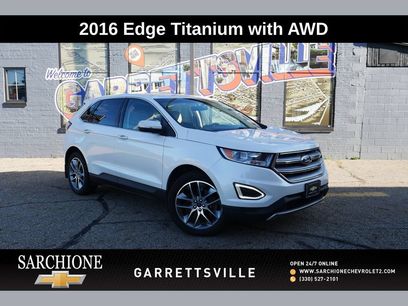 Used 2016 Ford Edge Titanium w/ Class II Trailer Tow Package