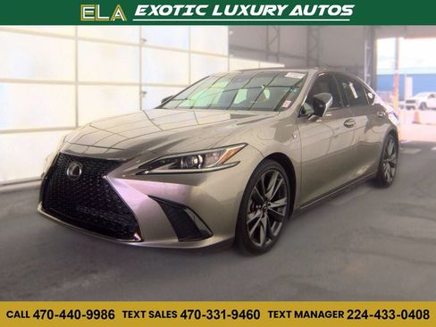 Used 2019 Lexus ES 350 F Sport w/ Accessory Package 2 FWD image 1