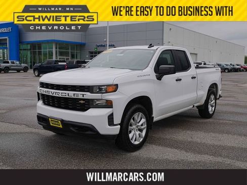 Used 2021 Chevrolet Silverado 1500 Custom AWD/4WD image 1