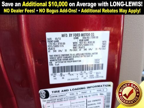 Used 2013 Ford F150 Lariat w/ Mid Equipment Group image 33