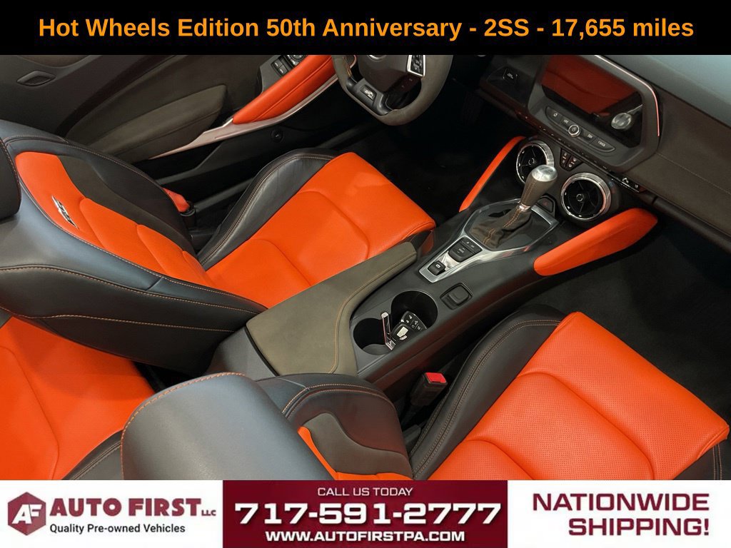 Used 2018 Chevrolet Camaro SS w/ Hot Wheels Edition RWD image 26