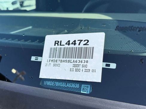 Used 2025 Ford Bronco Big Bend AWD/4WD image 9