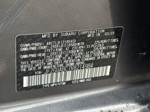 Used 2024 Subaru Crosstrek 2.0i image 16