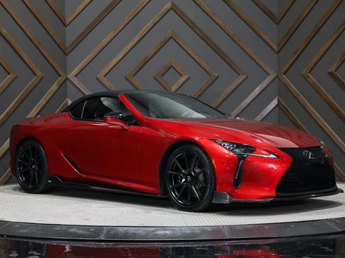 Used 2022 Lexus LC 500 Convertible w/ Touring Package image 14