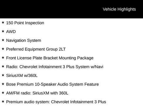 Used 2023 Chevrolet Traverse RS AWD/4WD image 2