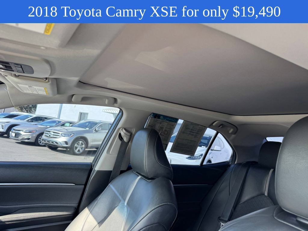 Used 2018 Toyota Camry XSE w/ Audio Package FWD image 20