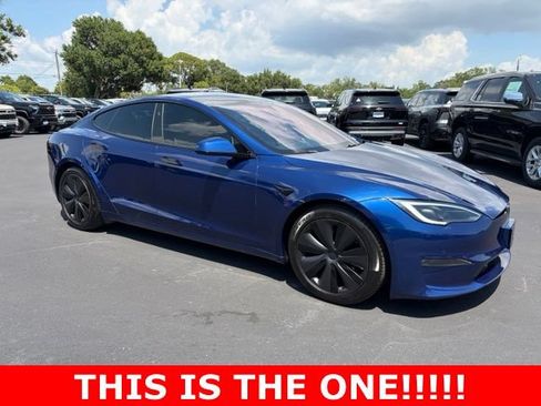 Used 2023 Tesla Model S Plaid AWD/4WD image 1