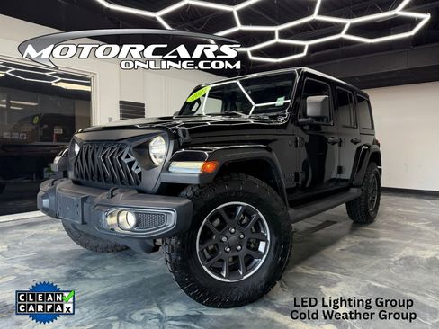 Used 2021 Jeep Wrangler Unlimited Sahara image 1