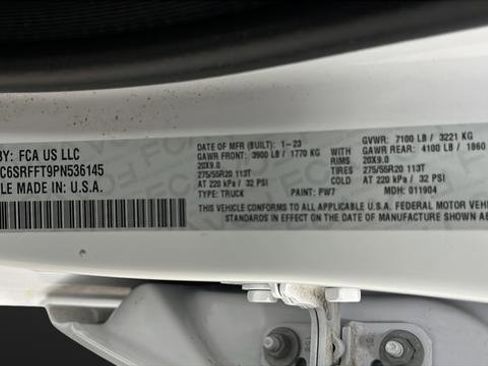 Used 2023 RAM 1500 Big Horn image 33