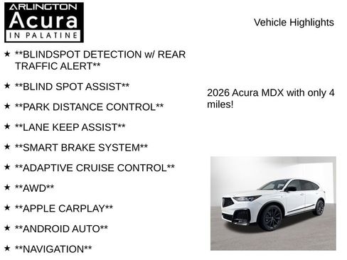 New 2026 Acura MDX A-Spec image 7