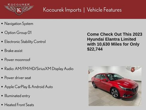 Used 2023 Hyundai Elantra Limited FWD image 4