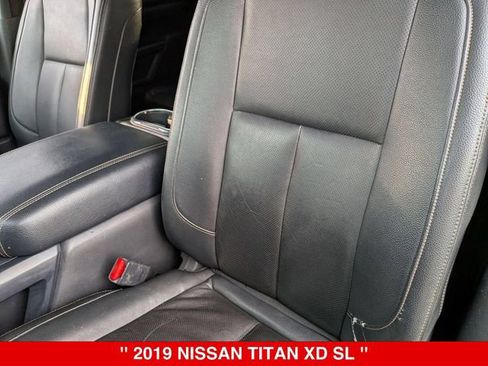 Used 2019 Nissan Titan SL w/ Midnight Edition AWD/4WD image 14