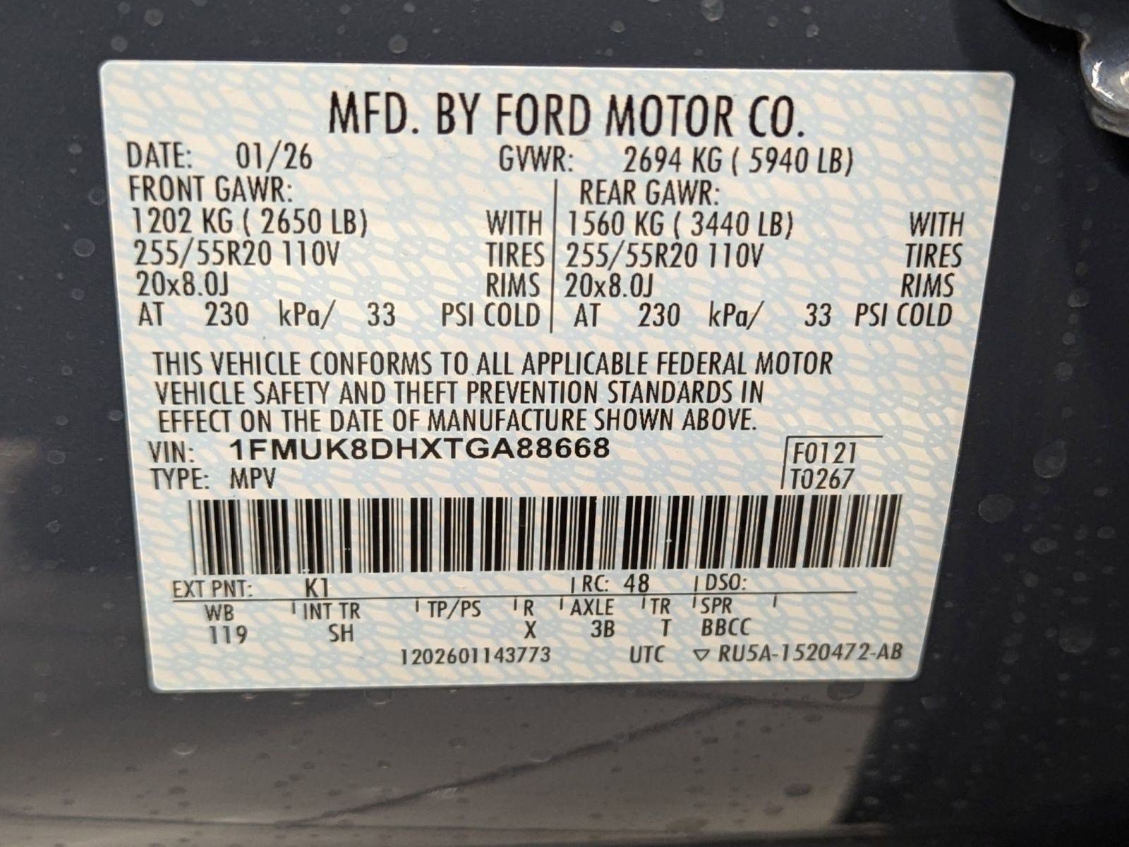 New 2026 Ford Explorer Active w/ Active Comfort Package AWD/4WD image 17