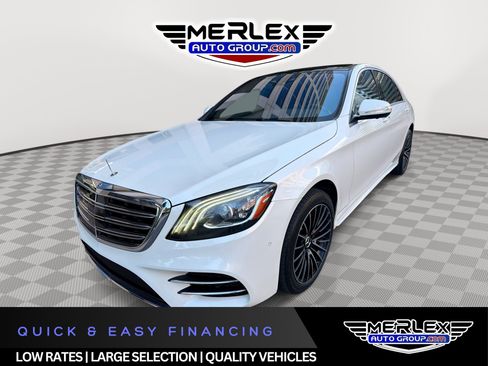Used 2019 Mercedes-Benz S 560 4MATIC Sedan image 1