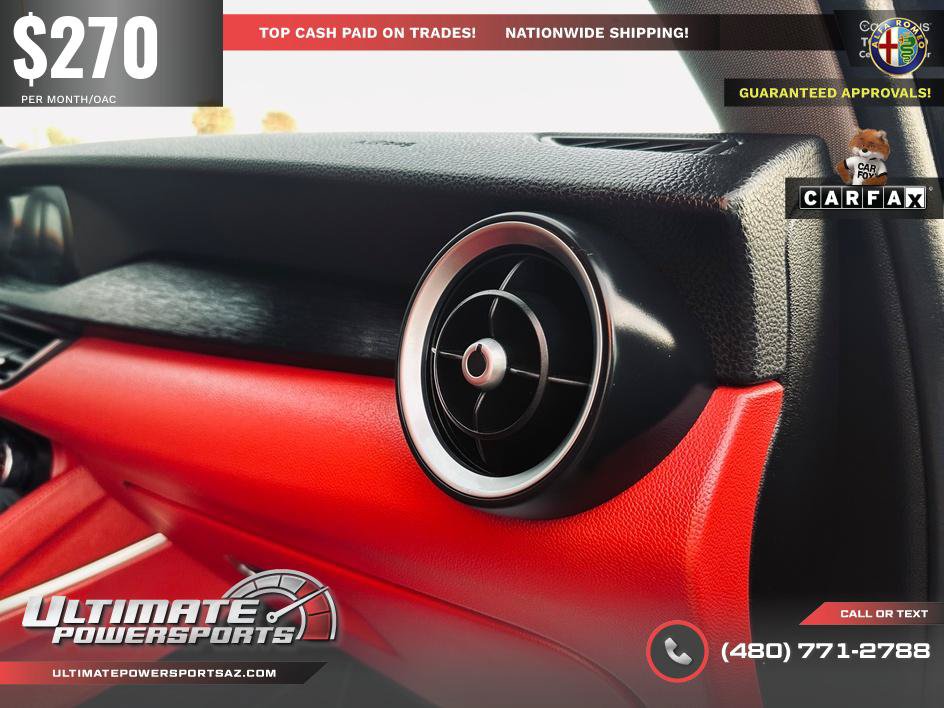 Used 2019 Alfa Romeo Stelvio AWD w/ Nero Edizione image 57